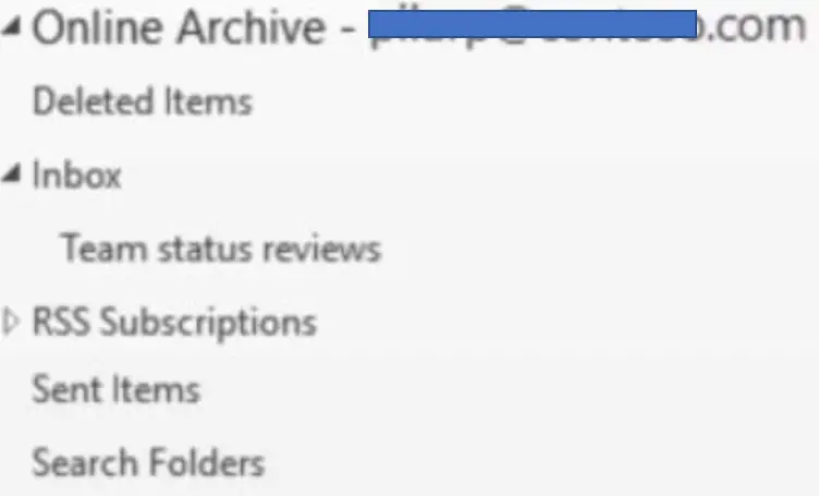 emails not moving to archive